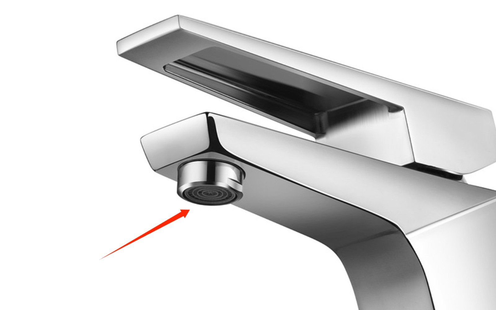 faucet diffuser location