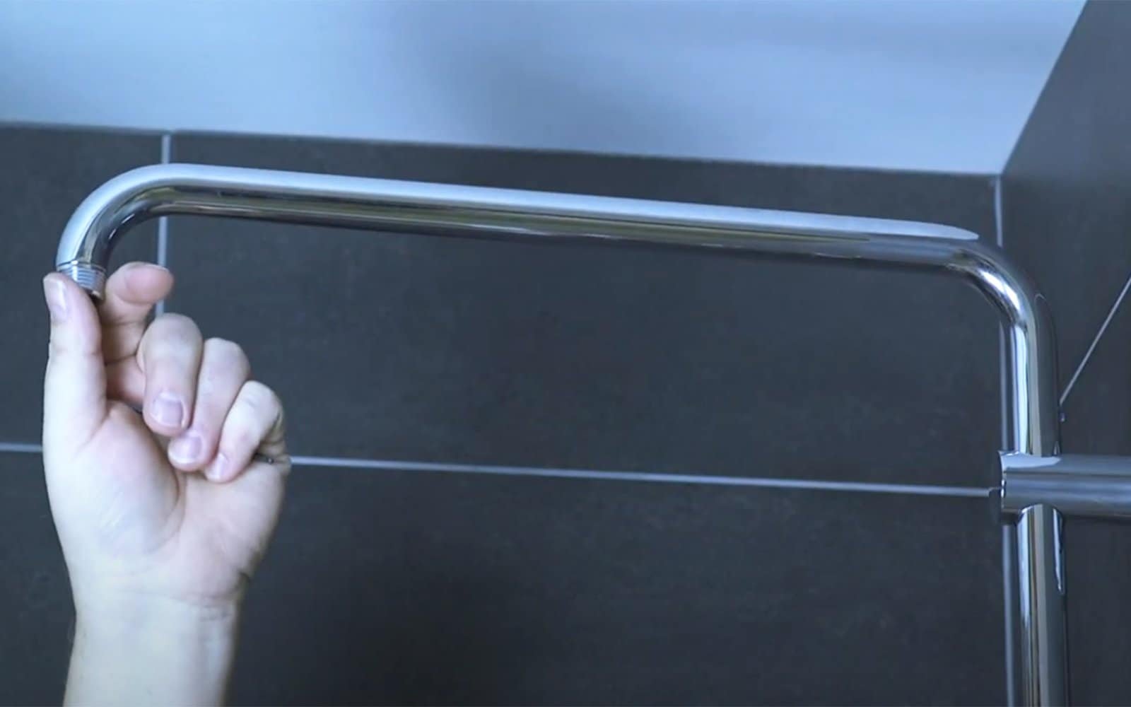 Install the Shower Arm