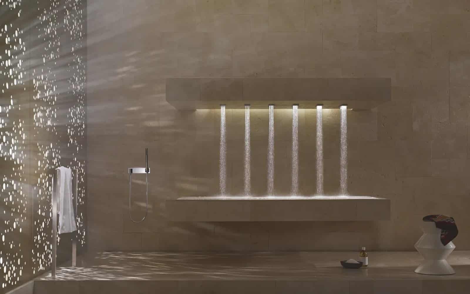 Best luxury shower system - Dornbracht Horizontal Shower