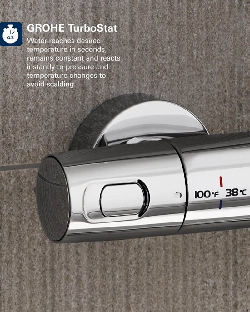 GROHE CoolTouch Thermostatic Shower System1