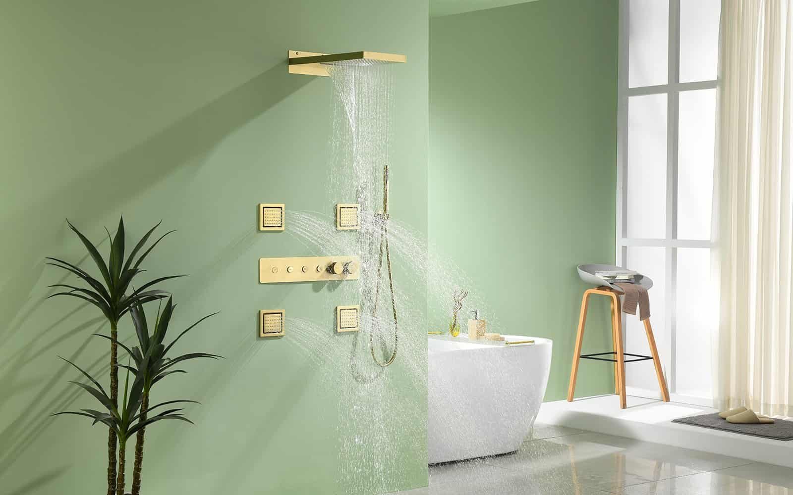 Rosana Luxury Shower System with Jets