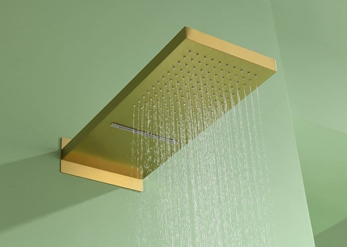 luxury shower system with jets shower head 700500