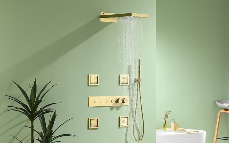 Thermostatic shower system - sc726a - 8005000