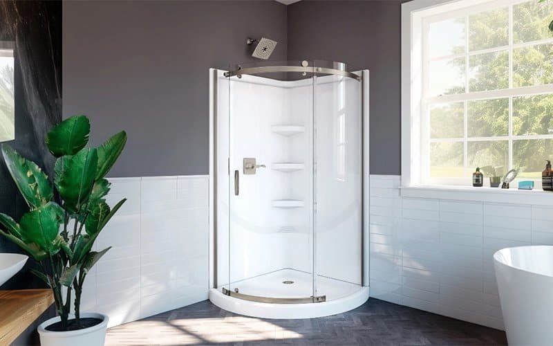 corner shower deltafaucet 1