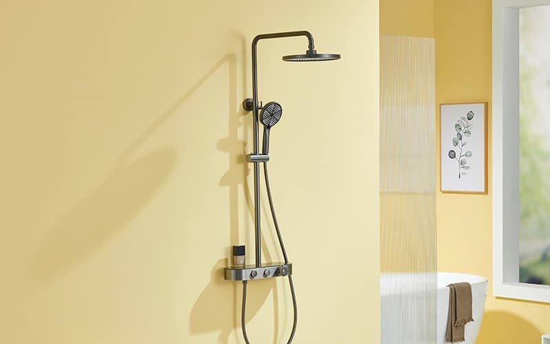 external shower column thermostatic SC844A gunmetal
