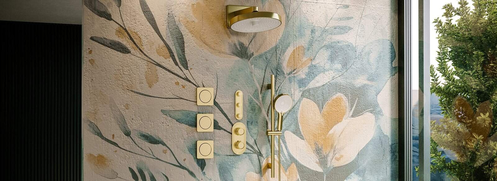 Rosana popular shower system with 3 ways and concealed installation Rosana popular shower system with 3 ways and concealed installation