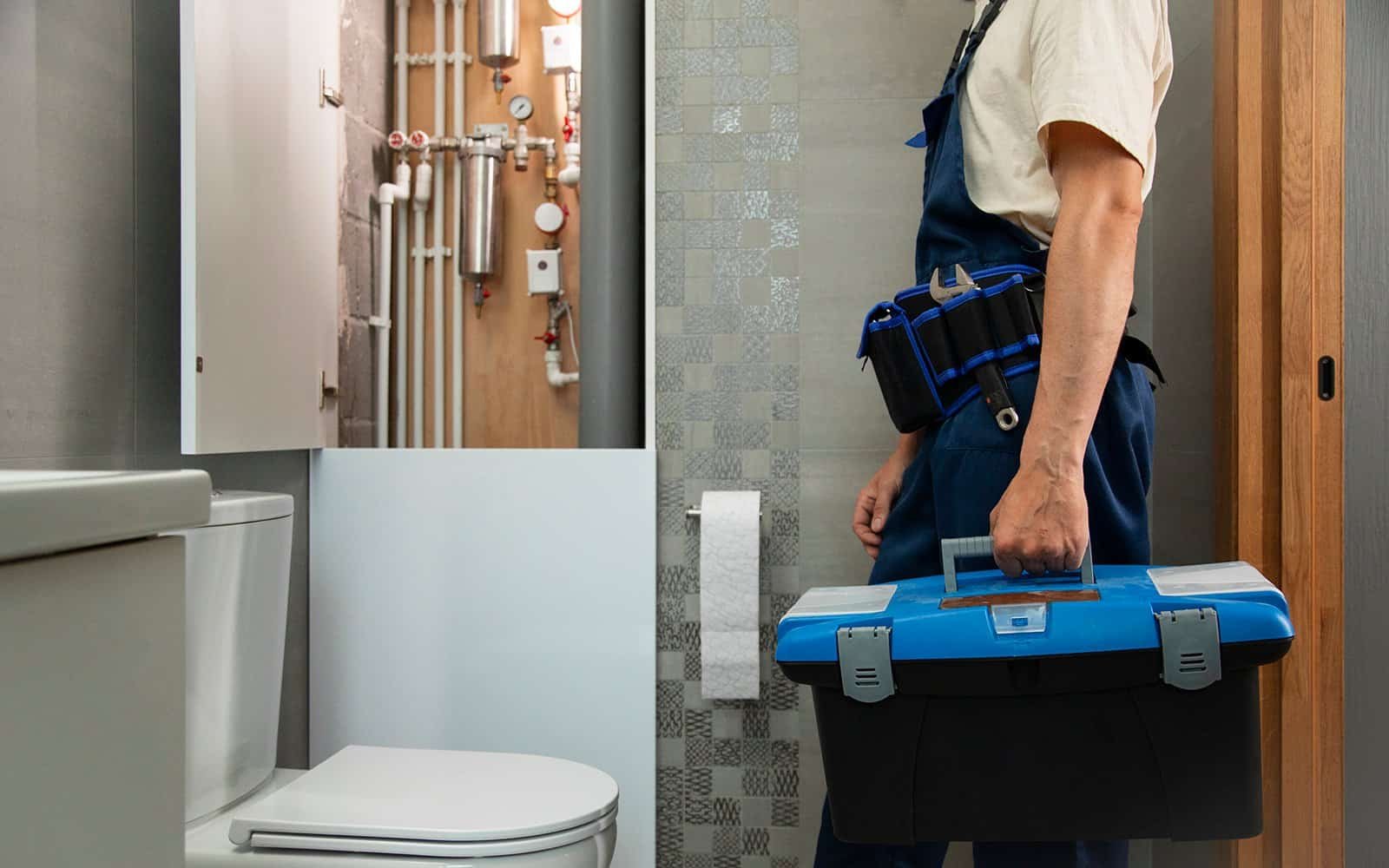 Fix a loose shower arm with plumber