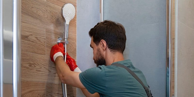 shower installing service