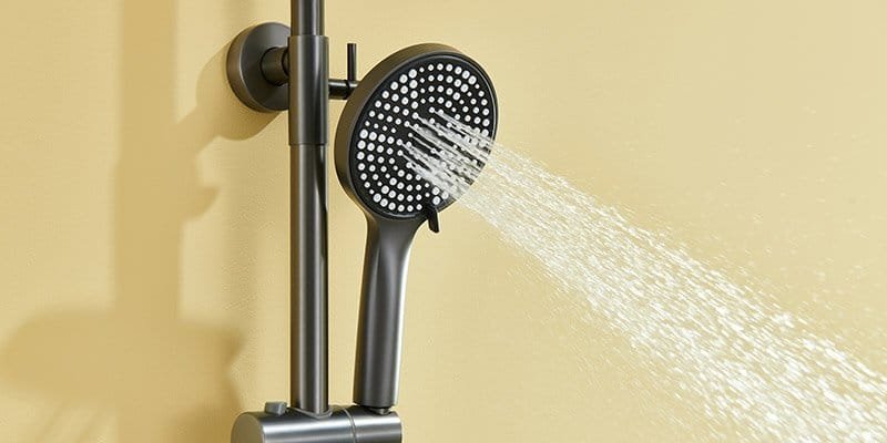 a massage spray of a hand shower