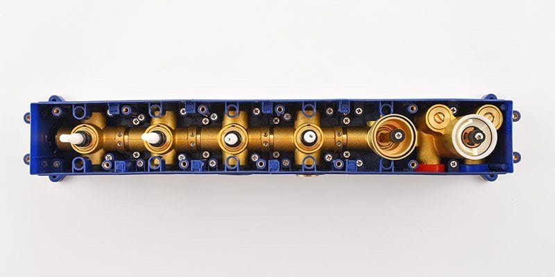 a thermostatic shower valve insides