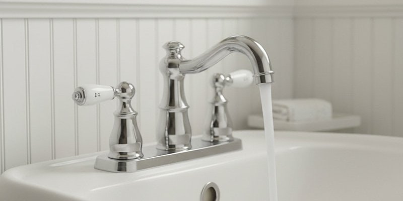 centerset bathroom faucet